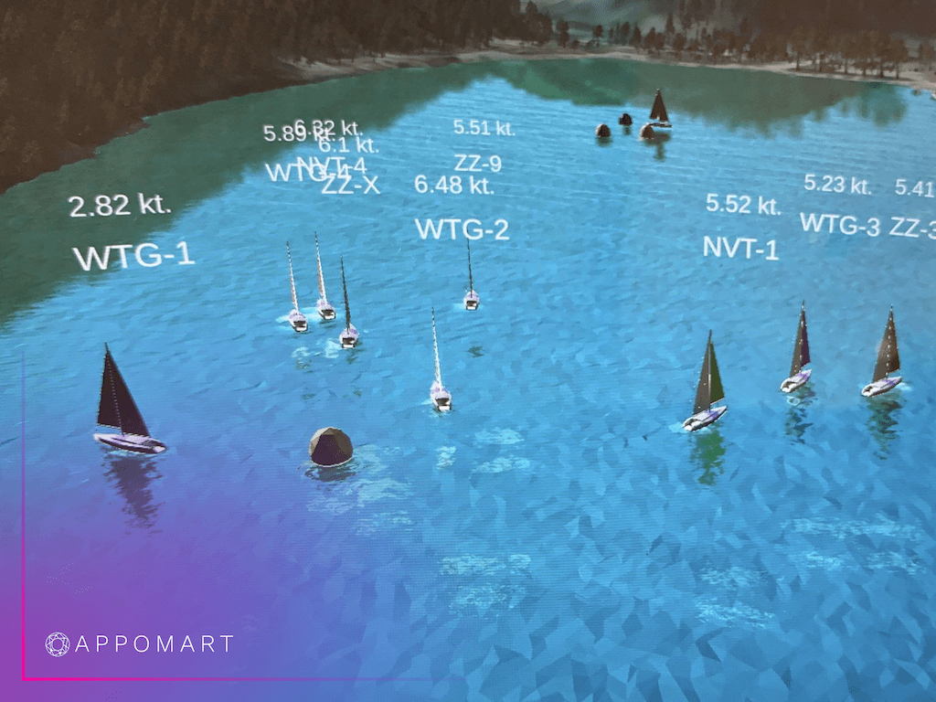 Sail Stream führte den ersten Pilotstart des Projekts durch. Zuvor testete das Appomart-Team das SailStream-Softwareprodukt auf dem Abrau-See. Nach erfolgreichem Testen des Softwareprodukts auf Yachten der Klasse mX700 haben wir Kriterien zur Verbesserung von SailStream festgelegt.